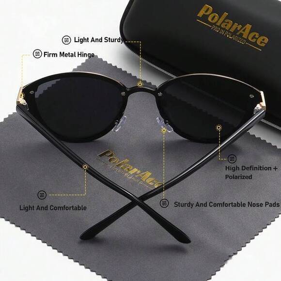 Polarized Version Sunglasses Thin Sunglasses Anti Glare Sunshade Umbrella